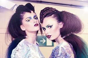 back stage makeup